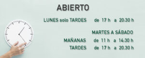 Horario muebles Pinondo
